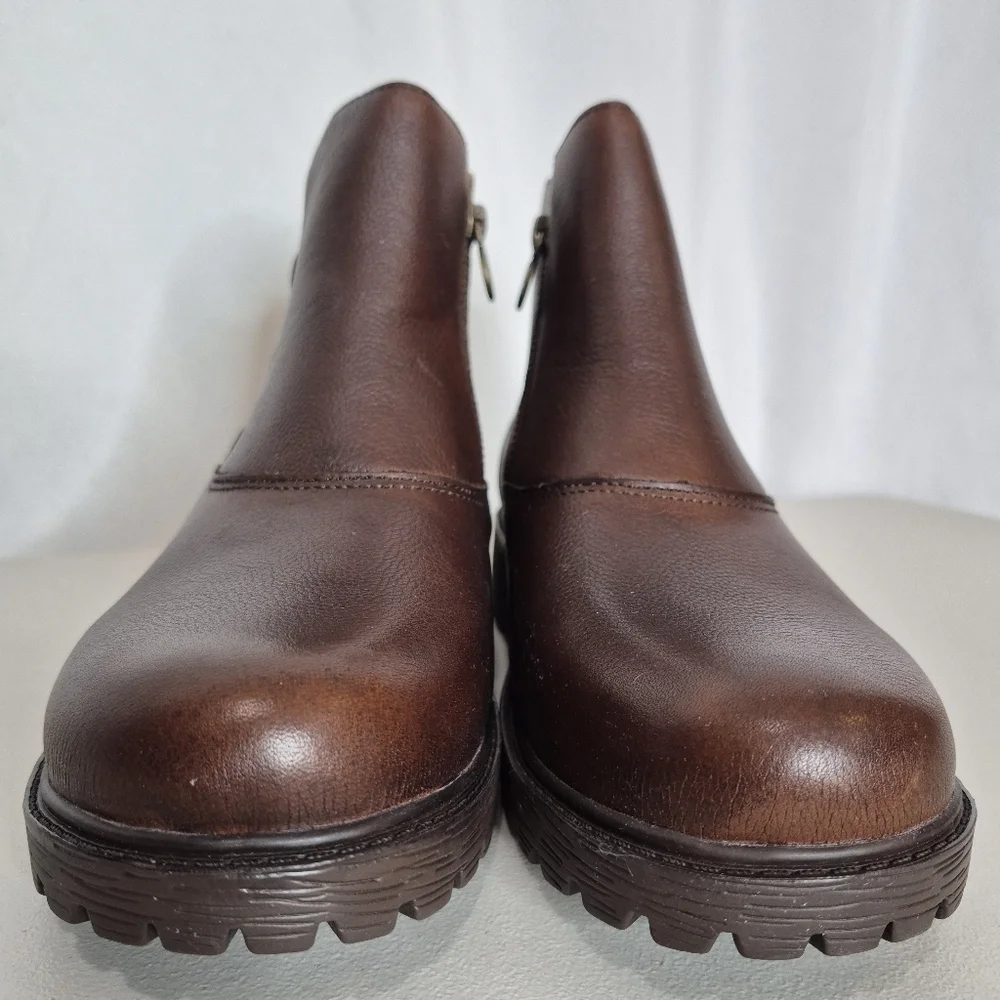 Alegria Rorie Leather Ankle Bootie - Size 9